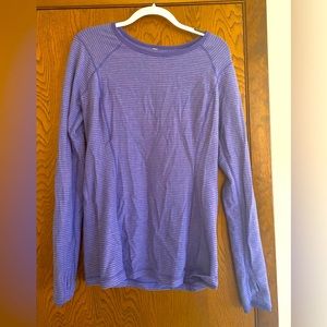 lululemon Long Sleeve, Reversible, Purple, Size 12